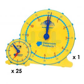 Day/Night Clock Set Wt Container (1B,25S)