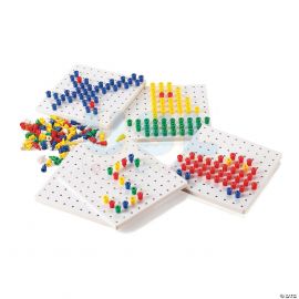 Peg & Peg board( 5 Board + 1000‘s Pegs)
