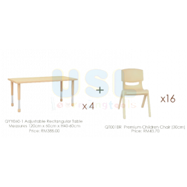 Tables & Chairs Package 4