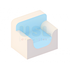 single Color-matching sofa