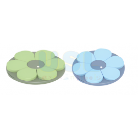 Flower petal cushion 