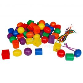 Jumbo Lacing Beads (48pcs)