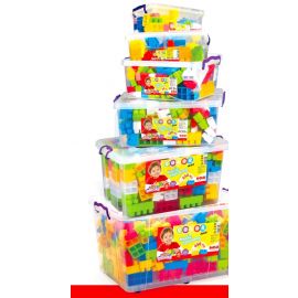 Big Blocks in Plastic Box (450pcs)