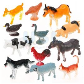 5cm Mini Farm Animal Model (12/set)