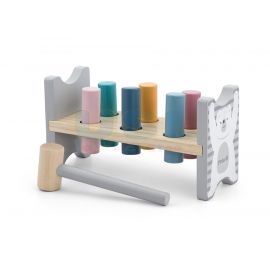 Pound-a-Peg - Light Colour (Polar B Series) - Wooden Pounding Hammer