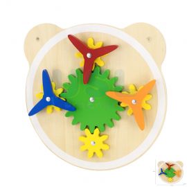 Wall Mounted Toys - Turning Windmill (Bear Series)
