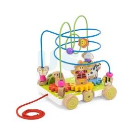 Pull Along with Wire Beads and Turning Gears 