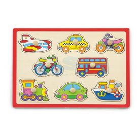 Flat Puzzle - Transports