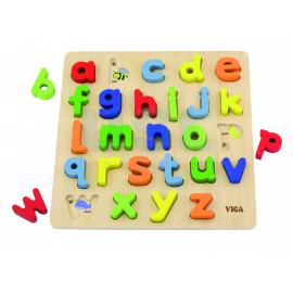 Alphabet Block Puzzle Lowercase