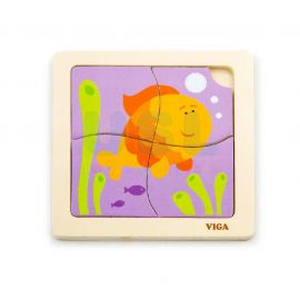 Handy Flat Puzzle - Fish