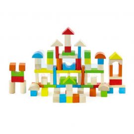 2.5cm Colorful Block Set - 80pcs