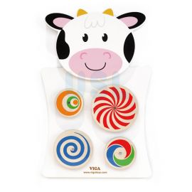 Wall Mounted - Turning Patterns (Cow)