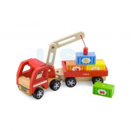 Crane Truck - Wooden Toys