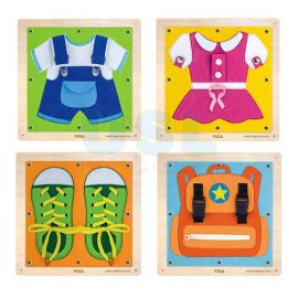 Dressing and Zippering (Set of 4)
