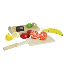 Cutting Fruit in Tray