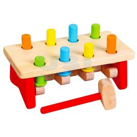 Pound-a-Peg - Big Wooden Pounding Hammer