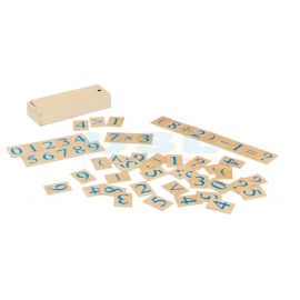 Wooden Number Cards 