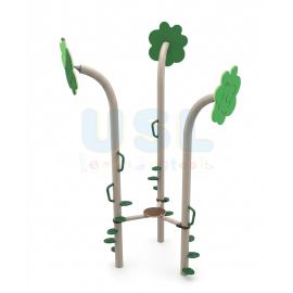 Leaf Theme Triple Post Climber