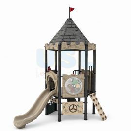 Atlanta Castle - Set G (Dark Green & Tan)