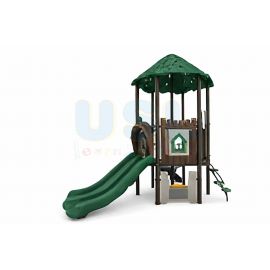 Atlanta Treehouse - Set G (Brown & Dark Green