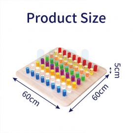 Square Peg Board Panel