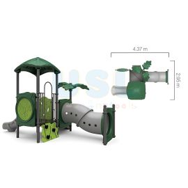 Boston Treehouse - Mini Set A (Dark Green & Midnight)