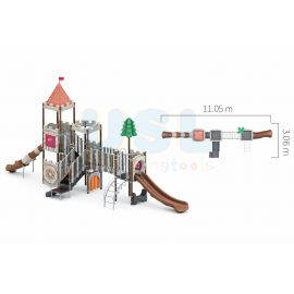 Boston Castle - Physical Activity Set G (Brown & Tan)