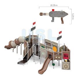 Boston Corsair - Physical Activity Set D (Brown & Tan)