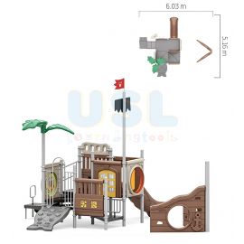 Boston Corsair - Physical Activity Set F (Brown & Tan)