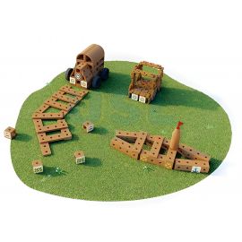 Outdoor Holey Block Set-Advanced  Engineering & Animals Set