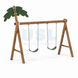 Wooden Swing-1 Bay