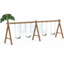Wooden Swing-2 Bay