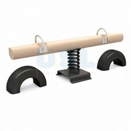 2-Seat Wood Spring Rider