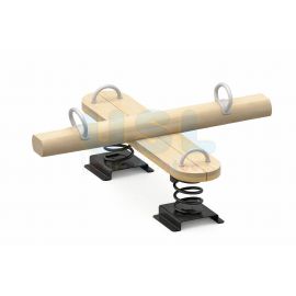 4-Seat Wood Spring Ride
