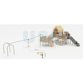 WiseSkywalker - Wood Cabin Set D
