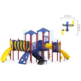 World Klass Play - 0113P (Curved Square Roof)