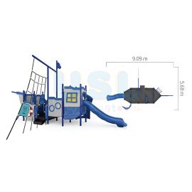 Fighter - Physical Activity Set A (Sliver Gray & Midnight)