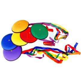 Ribbon Flying Disks (6/set)