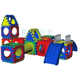 Integrated Building Block Playground