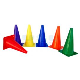 9" Skittle Cone (6/set) - Game Cones Hurdle