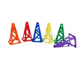 6" Flexi-Cone with Design (4/set)