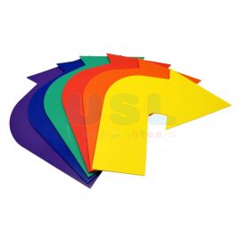 Curve Arrow Floor Marker (6/set)