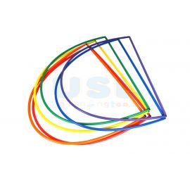 Rainbow Jumping Hoop (6/set）
