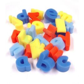 Lowercase Letter Sponge (26 pcs)