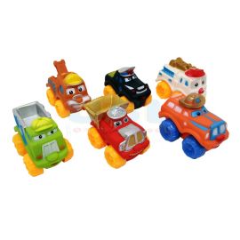 Soft Squeezy Cars (6/set)