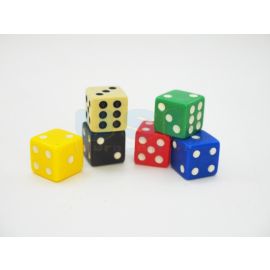 Dotted Plastic Dice (6/set)