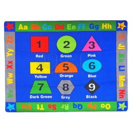 Carpet - Shapes & Numbers (2x1.5m)