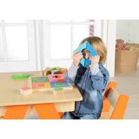 Geometric Puzzle Board
