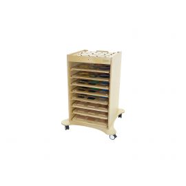 Wall Elements Storage Cabinet (9 Pieces)