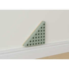 Outdoor STEM WALL 200L x 200H Triangular Wall Panel 2 Piece Set
